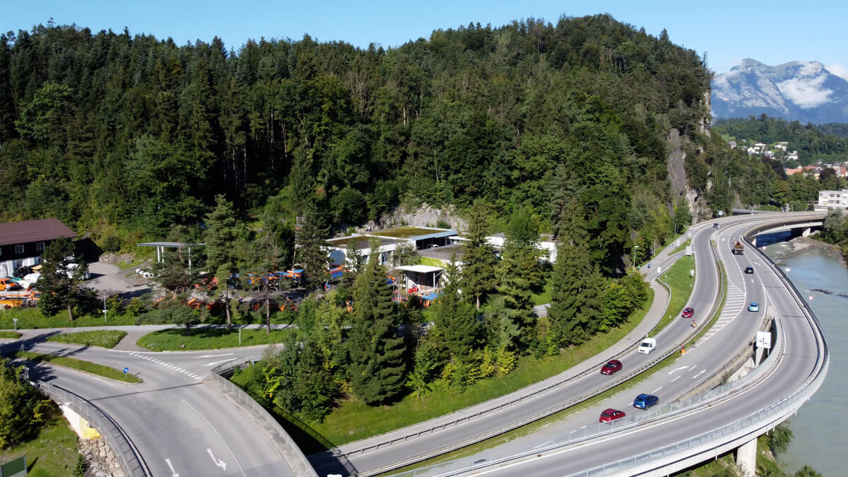 Verbesserungen für den Radverkehr: In der Felsenau wird die neue Radwegbrücke Blödlebach gebaut.