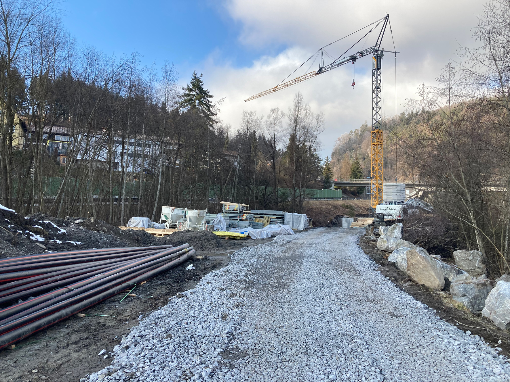 Die Arbeiten an der neuen Radwegeverbindung zwischen Feldkirch und Frastanz liegen im Plan. Die Fertigstellung ist 2023 geplant.
